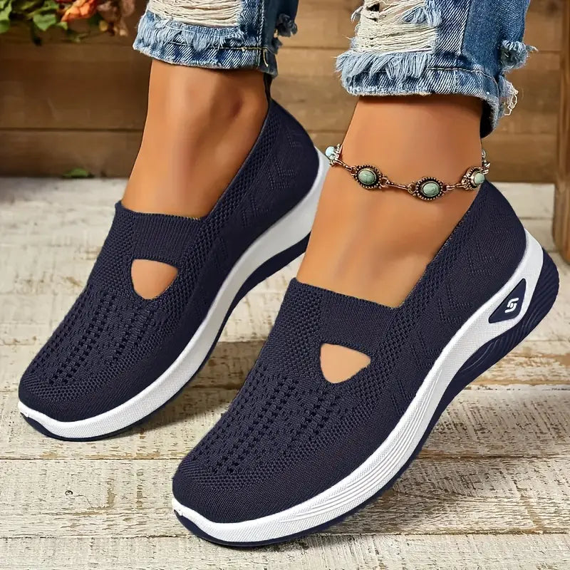 Tênis Feminino Ortopédico ComfortPro® Calce Fácil + Palmilha grátis