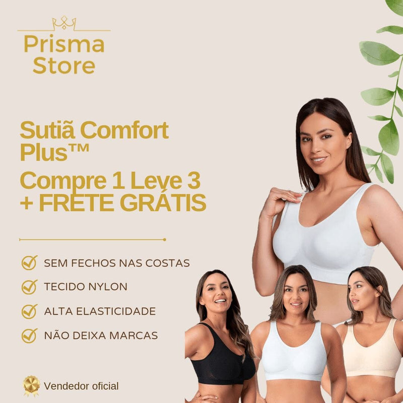 Sutiã Tecnológico Comfort Plus™ [Compre 1 e Leve 3] + Brindes Prisma Store 