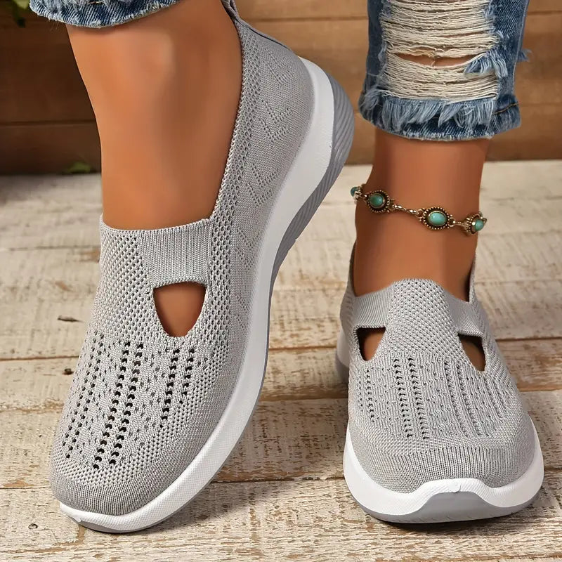 Tênis Feminino Ortopédico ComfortPro® Calce Fácil + Palmilha grátis