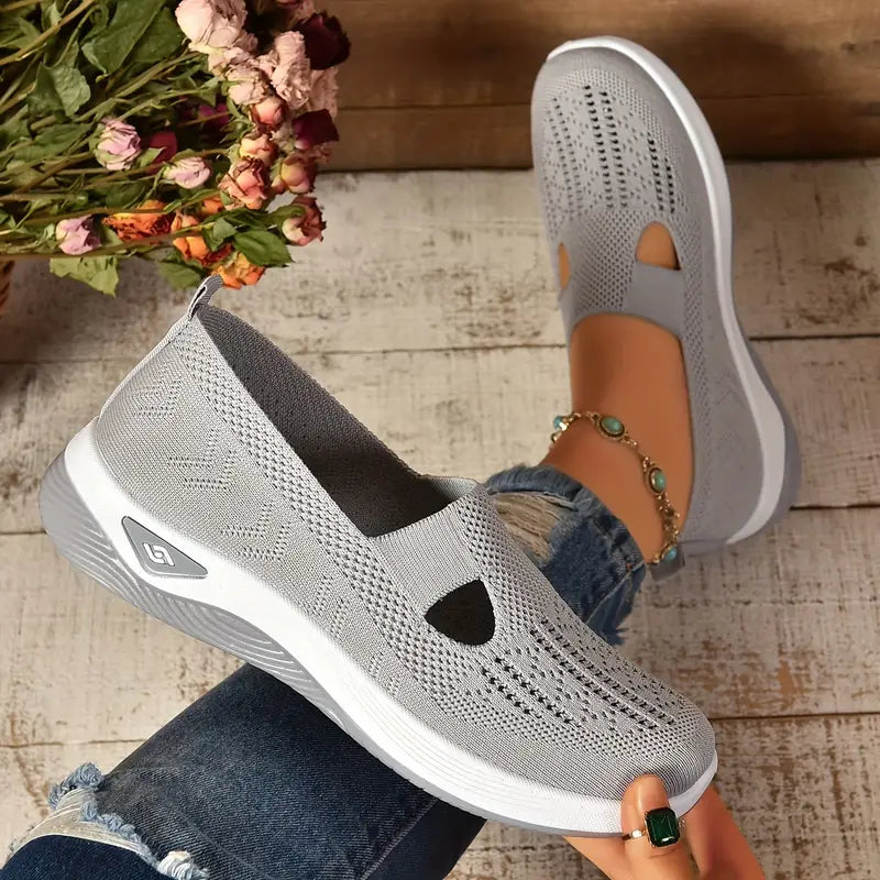 Tênis Feminino Ortopédico ComfortPro® Calce Fácil + Palmilha grátis