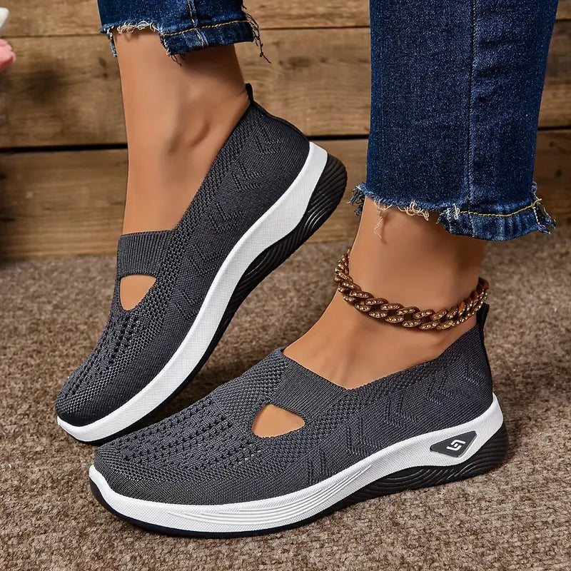 Tênis Feminino Ortopédico ComfortPro® Calce Fácil + Palmilha grátis