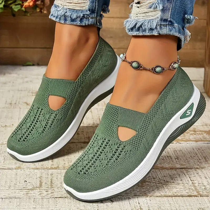 Tênis Feminino Ortopédico ComfortPro® Calce Fácil + Palmilha grátis