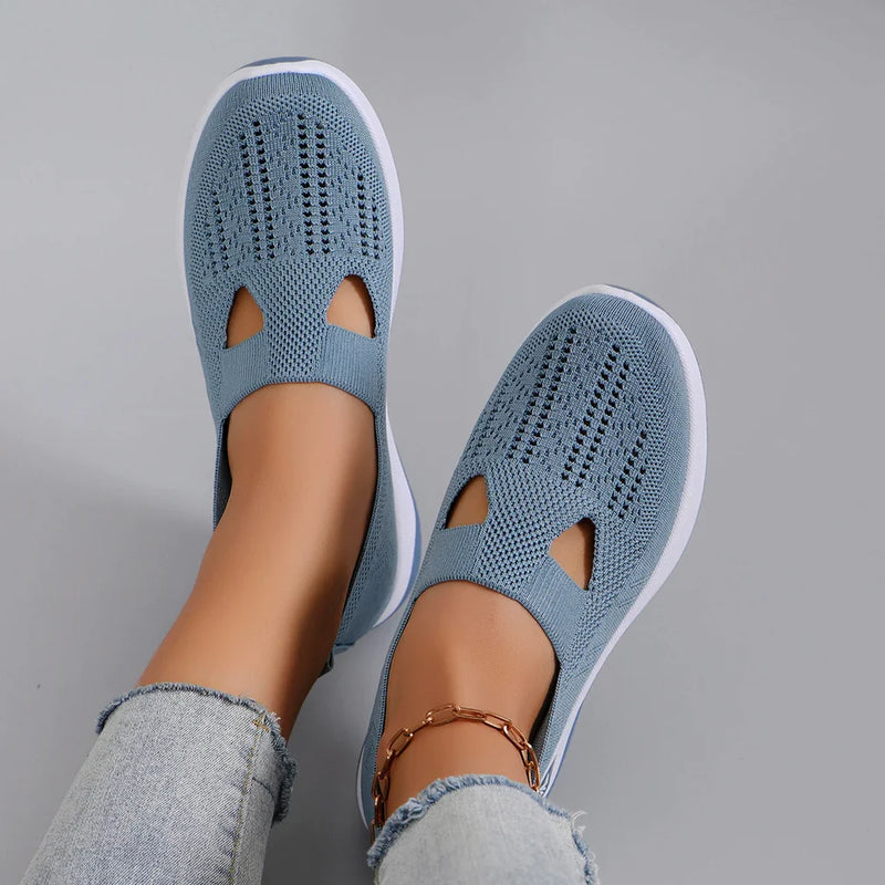 Tênis Feminino Ortopédico ComfortPro® Calce Fácil + Palmilha grátis