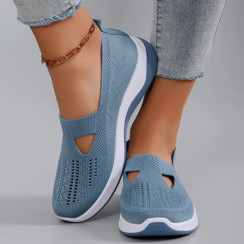 Tênis Feminino Ortopédico ComfortPro® Calce Fácil + Palmilha grátis