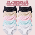 Calcinhas ComfortPlus™ [PAGUE 5 LEVE 10] + Brinde