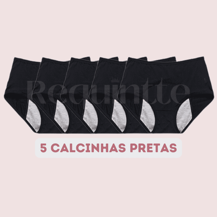 Calcinha Absorvente ABIS Proteção 24h + Brinde!