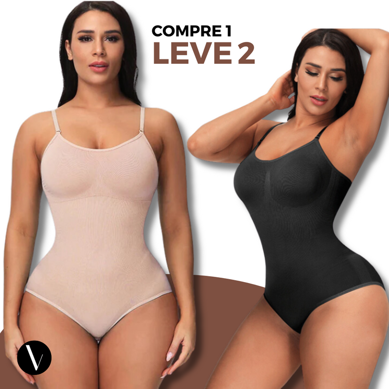 Body Modelador 3 em 1 Shape Slim - Modela, Comprime e Realça as Curvas!