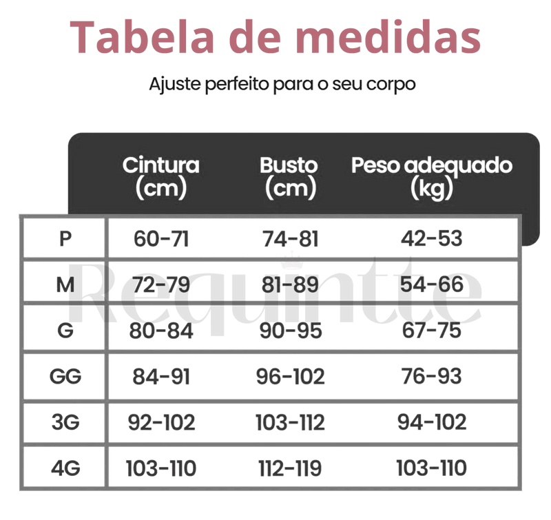 Regata Requintte Shaper ™ - Modelador 3 em 1 - (PAGUE 1 e LEVE 3)